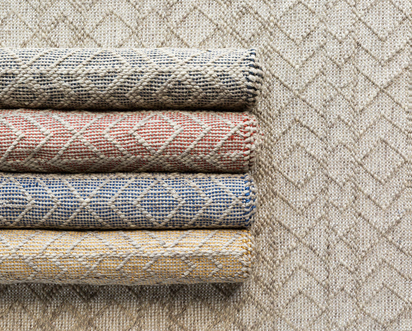 Ingrid ING-2004 8' x 8' Square Handmade Rug ING2004-8SQ  White, Light Gray, Gray Surya