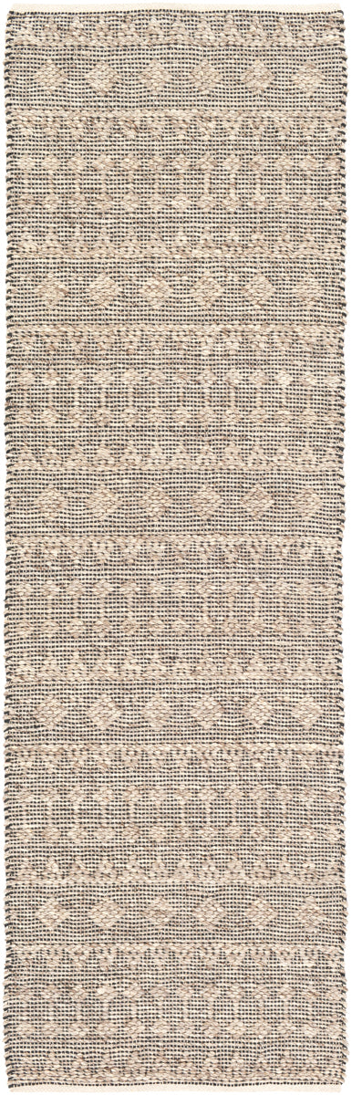 Ingrid ING-2005 2'6" x 8' Runner Handmade Rug ING2005-268  Light Beige, Cream, Dark Blue Surya