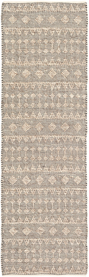Ingrid ING-2005 2'6" x 8' Runner Handmade Rug ING2005-268  Light Beige, Cream, Dark Blue Surya