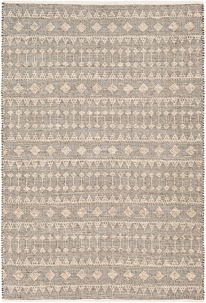 Ingrid ING-2005 6' x 9' Handmade Rug ING2005-69  Light Beige, Cream, Dark Blue Surya