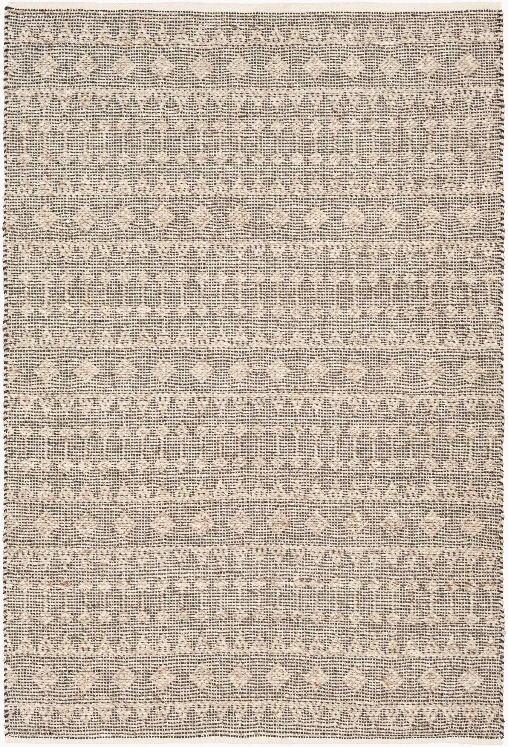Ingrid Handmade 2' x 3' Global Style Area Rug - Luxurious Viscose & Wo