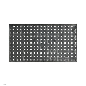 English Elm Christopher Knight Home® - LUNA Modern Black Iron Coffee Table, Powder-Coated Durable Frame, 36.75"W x 20.75"D x 18"H Stylish 57639.00