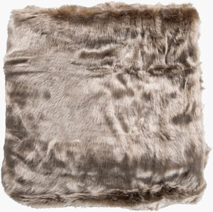 Surya Innu Luxurious 50"W X 60"L Cozy Throw Blanket - Soft Acrylic-polyester Blend For Modern Comfort Brown Acrylic,Polyester Inn1000-5060