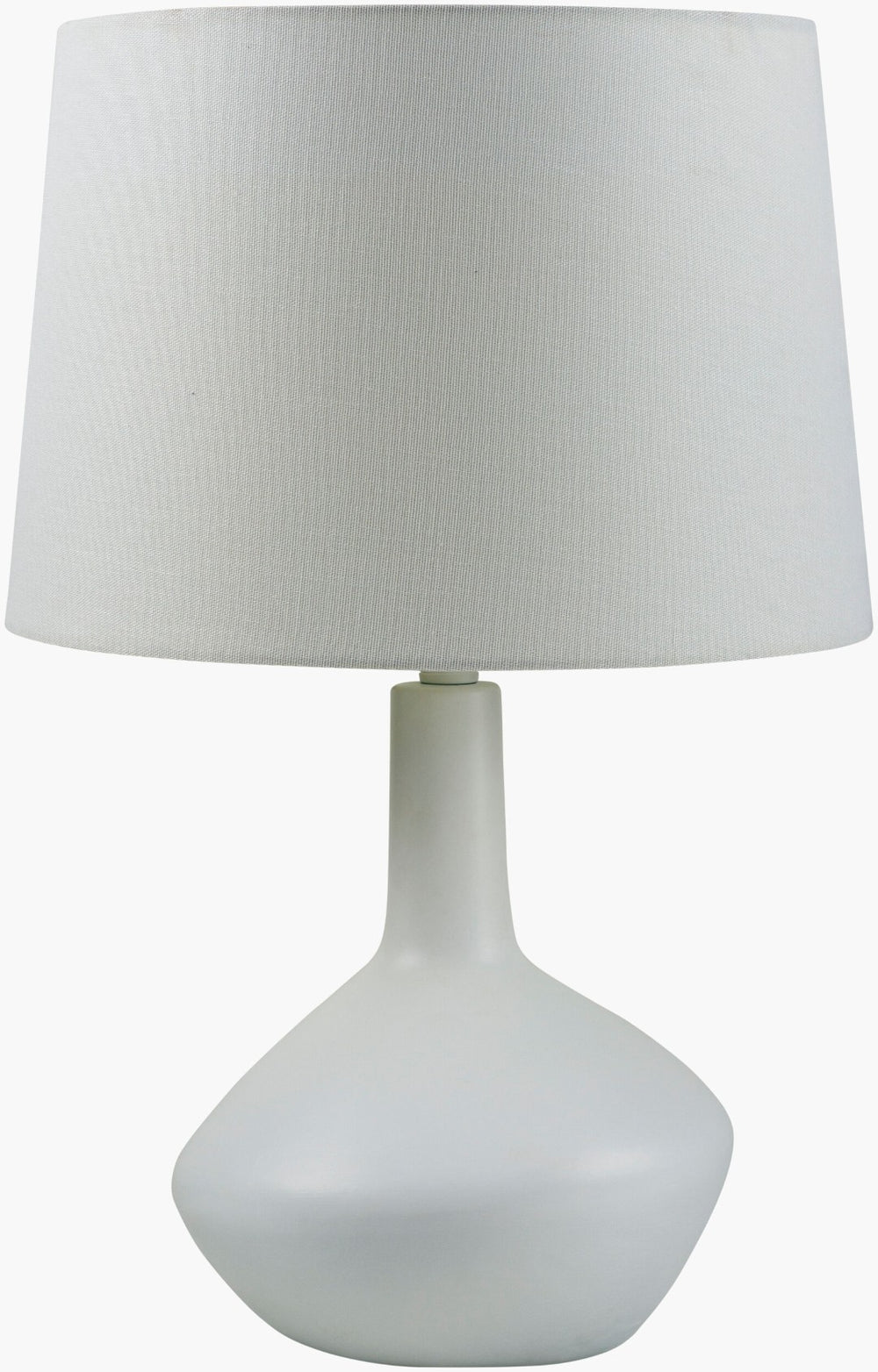 Livabliss Innovi Ceramic Base Accent Table Lamp with Linen Shade for Warm Ambient Glow INO-002