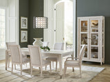 Ashby Place Upholstered Side Chair Natural with Reflection Gray Finish P359270 Pulaski Furniture