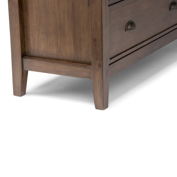 English Elm Redmond Medium Storage Cabinet - Rustic Natural Brown Wood, Stylish Design With Ample Storage Space B136P158104-GIGA