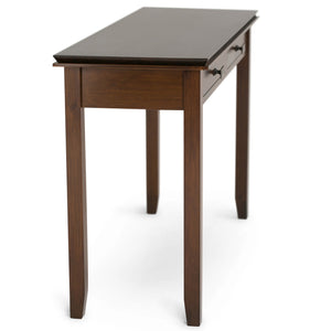 English Elm Artisan Console Sofa Table - Russet Brown, Handcrafted Storage Solution For Any Room'S Elegance B136P159466