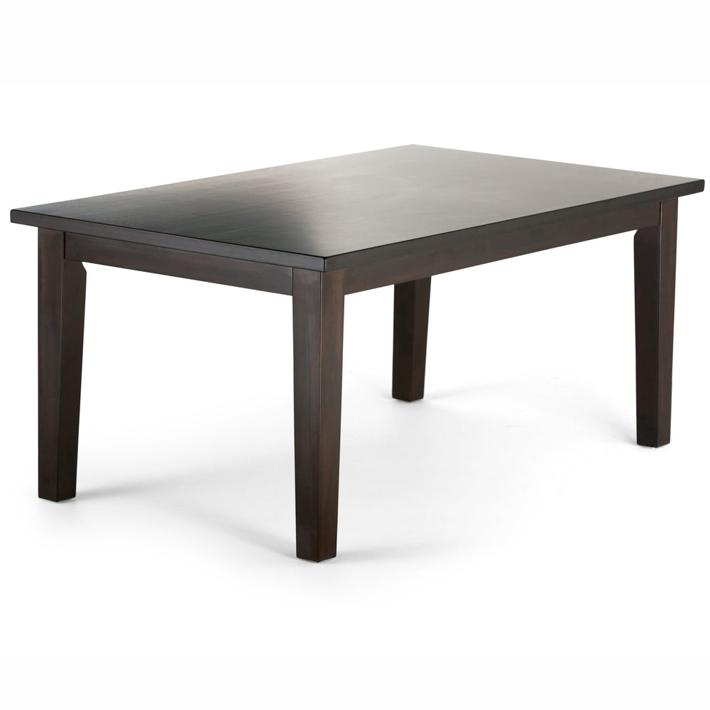 English Elm Eastwood Dining Table In Java Brown - Handcrafted Solid Wood, Seats 6, Perfect For Dining & Work B136P158145