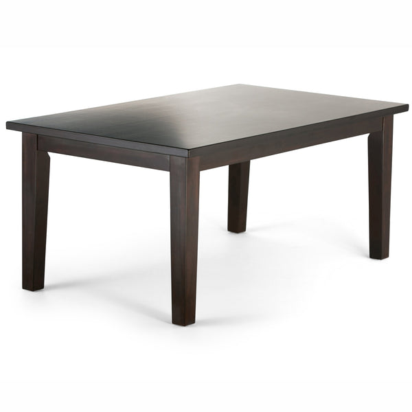 English Elm Eastwood Dining Table In Java Brown - Handcrafted Solid Wood, Seats 6, Perfect For Dining & Work B136P158145