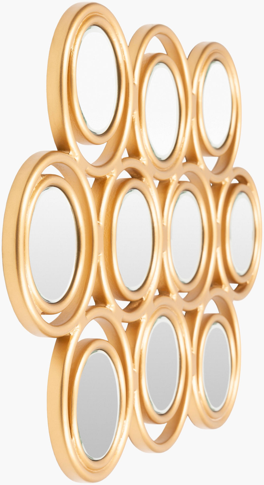 Surya Constellation 27" X 19" Accent Mirror - Modern Design To Revitalize Your Space With Timeless Style Frame, Gold Manufactured Wood Ion001-1927