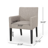 Christopher Knight Home® - Noble House - Mcclure Contemporary Upholstered Armchair