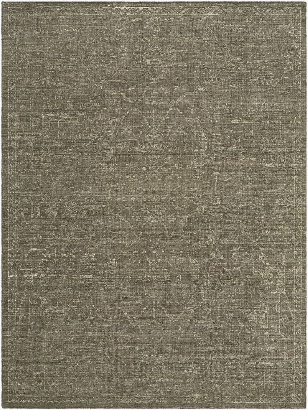 Surya Iowa Hand Knotted Wool Area Rug Low Pile Artisan Crafted for Living and Dining Rooms 9' x 12' Rectangle IOW2303-912