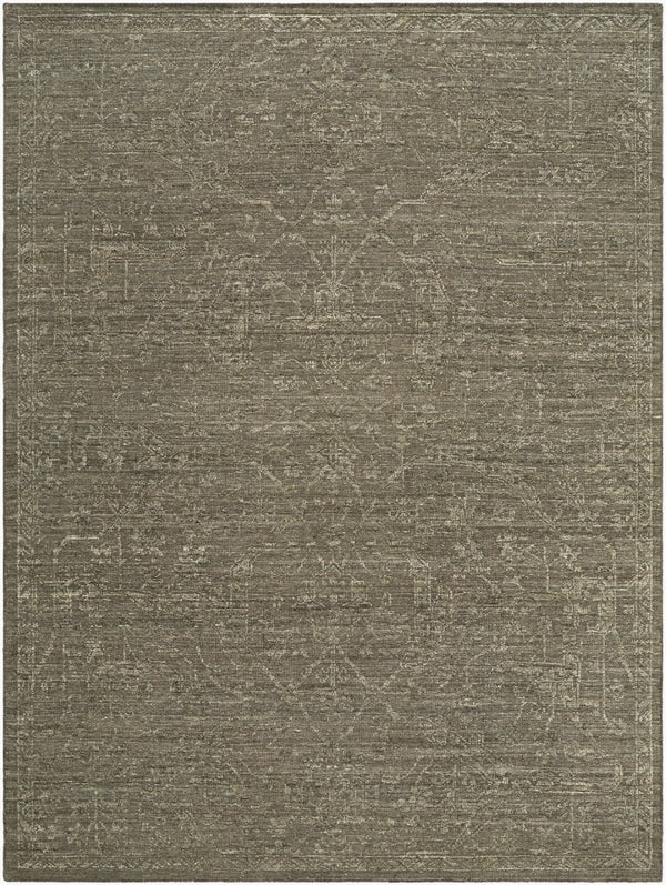 Surya Iowa Hand Knotted Wool Area Rug Low Pile Artisan Crafted for Living and Dining Rooms 9' x 12' Rectangle IOW2303-912