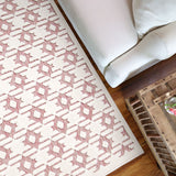 Orian Rugs Simply Southern Cottage Minden Machine Woven Polypropylene Transitional Area Rug Natural Cherry Blossom Polypropylene