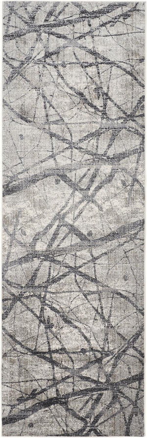 Feizy Rugs Kano Modern Abstract Area Rug - Stain And Fade Resistant, Versatile Design For Any Home Décor Taupe,Gray,Ivory Polypropylene,Polyester 8643877fchlgryi7a