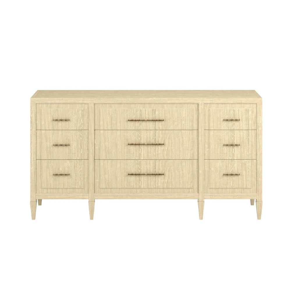 A.R.T. Furniture Eave II Dresser - Modern Minimalist Storage Solution with Sleek Lines & Warm Wood Finish for Any Space 436131-1825