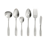 Lenox Oneida Paul Revere 6 Piece Fine Flatware Serving Set Metallic, STAINLESS METAL 2640006B