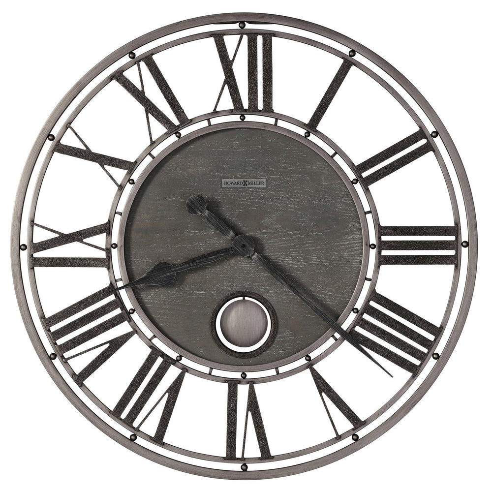 Hekman Furniture 625707 Marius Oversized Wall Clock - Elegant Wrought Iron Design With Vintage Charm & Quartz Movement  Marius Wall Clock 625707