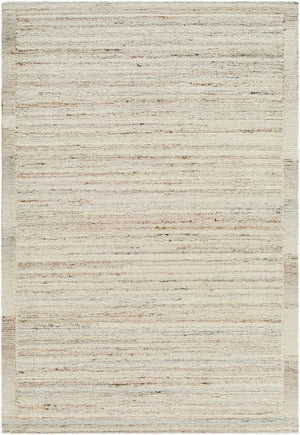 Livabliss Ipswich Hand Tufted Wool Accent Rug Bohemian Global Pattern for Entryway or Bedroom Beige, Sand 2'6" x 8' IPC2302-268