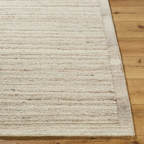 Livabliss Ipswich Hand Tufted Wool Accent Rug Bohemian Global Pattern for Entryway or Bedroom Beige, Sand 2'6" x 8' IPC2302-268