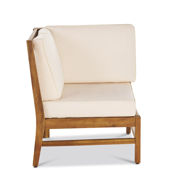 English Elm Perla Armless Accent Chair Tailored Low Profile Upholstered Seat for Living Room 58941.00CONCRM