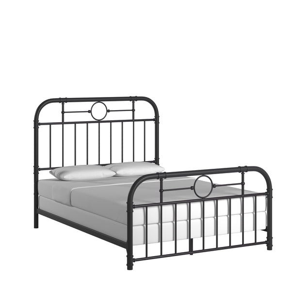 Homelegance By Top-Line Ellington Black Metal Bed Black Metal