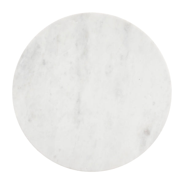 Izola Side Table White & Black 109916 Zuo Modern