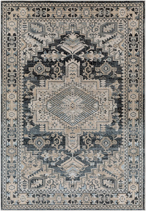 Livabliss Impulse Turkish Crafted Traditional Area Rug with High Low Pile for Entryways and Baths IPS2308-23