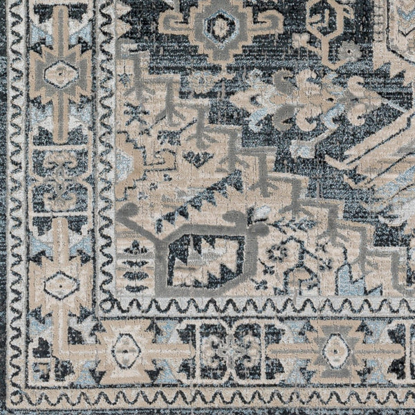 Livabliss Impulse Turkish Crafted Traditional Area Rug with High Low Pile for Entryways and Baths IPS2308-23