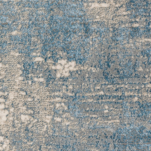 Livabliss Impulse Geometric Neutral Machine Woven Area Rug Soft Blended Pile for Entryway or Living Room Deep Teal, Taup 2' x 2'11" IPS2313-23