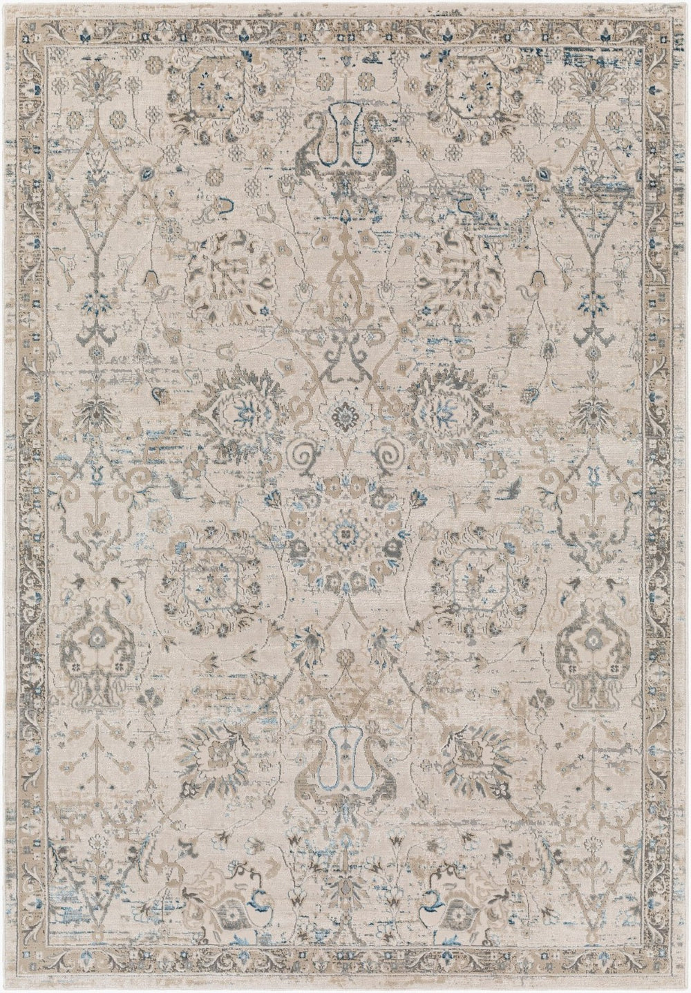 Livabliss Impulse Traditional Machine Woven Area Rug Polypropylene Blend for High Traffic Rooms IPS2318-81012