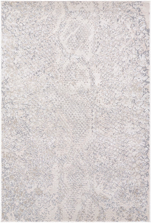 Impulse IPS-2320 9'2" x 12' Machine Woven Rug IPS2320-9212  Ivory, Light Slate, Cream, Light Gray, Light Beige Surya