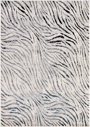 Livabliss Impulse Machine Woven Geometric Accent Rug Mid-century Modern Style for Entryways Cream, Light Sl 2' x 2'11" IPS2321-23