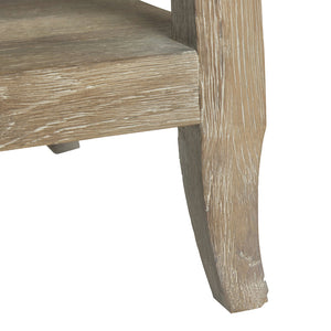 Bernhardt Bernhardt Tribeca Nightstand With Usb Charging, Soft-Close Drawers & Open Shelf In Aurum Oak Finish 333230