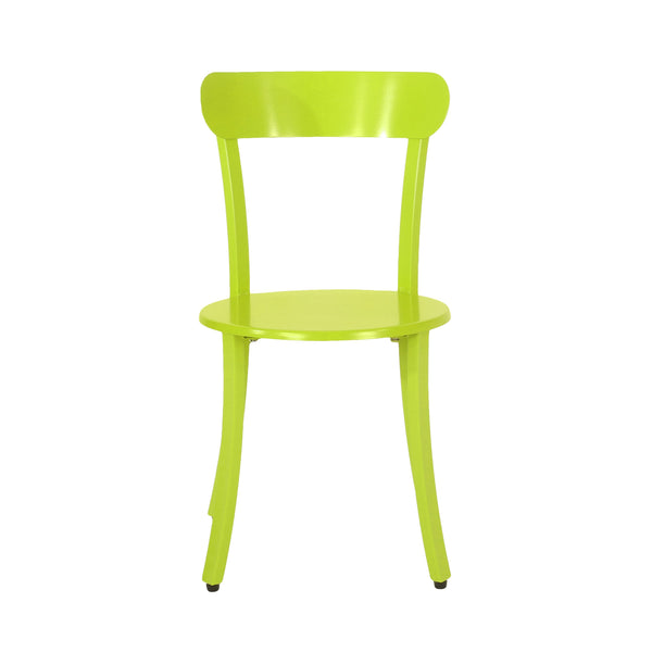 English Elm Barbados Outdoor Iron Bistro Set Powder Coated Patio Furniture for Balcony or Garden 61840.00IRNGRN