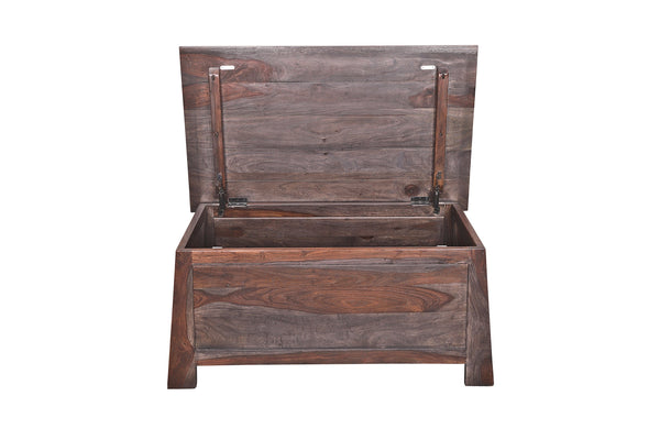 Porter Designs Porter Kalispell Solid Sheesham Wood Coffee Table – Handcrafted Arts & Crafts Design For Your Home Brown Wood 04-196-12-2429