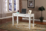 Boca L Shape Desk with Hutch Cottage White BOC-4PC-LDESK-HUTCH Parker House