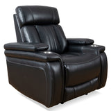 Parker House Parker Living Royce - Midnight Power Recliner Midnight 90% Polyester, 10% PU (W) MROY#812PH-MID