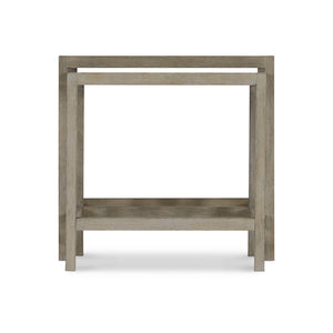 Bernhardt Bernhardt Albion Nesting Table Set — Wire-Brushed Cerused White Oak End Tables, Rustic-Elegant, Space-Saving Design 311031