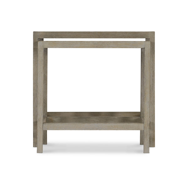 Bernhardt Bernhardt Albion Nesting Table Set — Wire-Brushed Cerused White Oak End Tables, Rustic-Elegant, Space-Saving Design 311031