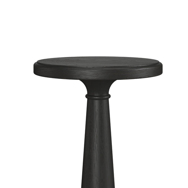 Atrium Spot Accent Table – Elegant Blackened Sable Finish, Perfect for Your Living Room Decor!