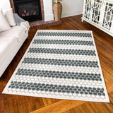 Orian Rugs Simply Southern Cottage Dorcheat Machine Woven Polypropylene Transitional Area Rug Bluebell Polypropylene