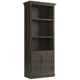 Parker House Shoreham - Medium Roast 35 In. Door Bookcase Medium Roast Acacia Solids / Birch Veneers SHO#435-MDR