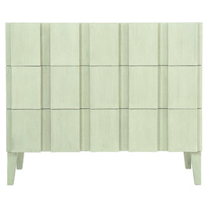 Bernhardt Bernhardt Cerused Linen East Hampton Hall Chest – 3-Drawer Neo-Traditional Console With Tapered Feet, Adjustable Glides, Anti-Tip Kit 395115