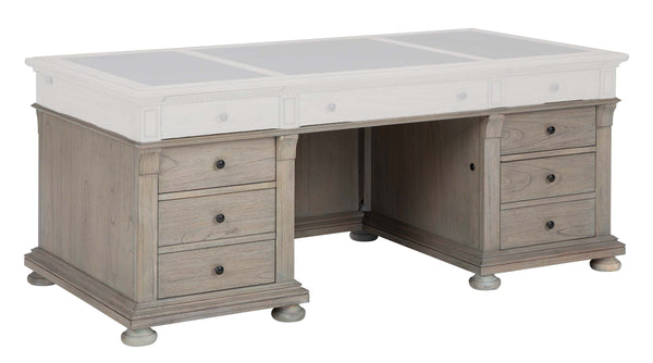 Hekman Furniture 79400p Elegant Peds & Modesty Panel For Stylish Home Décor –  Quality Design Wellington Driftwood Peds & Modesty Panel 79400p