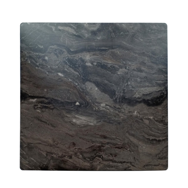 English Elm Christopher Knight Home® - Modern Bar Height Dining Table with Durable High-Pressure Laminate Top and Sleek Rubberwood Legs, Black Finish Grey+Black 65503.00