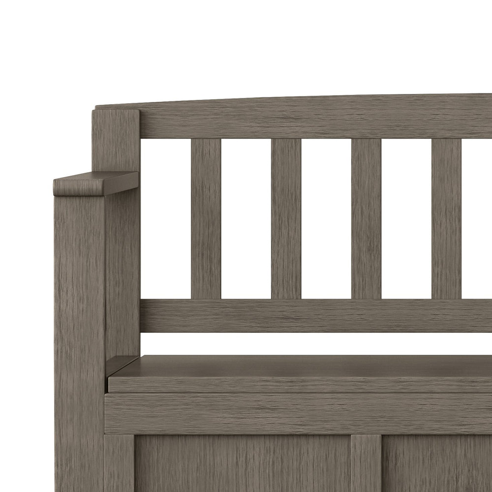 English Elm Brooklyn Handcrafted Entryway Storage Bench With Spacious Compartments And Farmhouse Charm B136P158494
