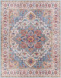 Iris IRS-2301 7'6" x 9'6" Machine Woven Rug IRS2301-7696 Livabliss Surya