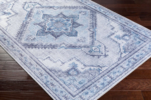 Livabliss Iris Flatweave Polyester Area Rug Traditional Pattern for Entryways and High Traffic Spaces IRS2304-2339