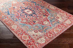 Livabliss Iris Flatweave Polyester Runner Rug Traditional Pattern for Hallway and Entryway IRS2309-2676